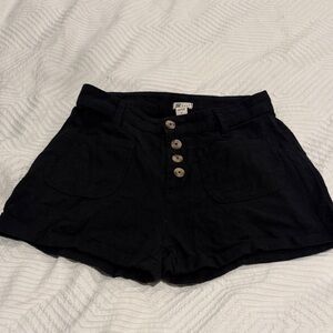 Billabong Black High Waist Women Shorts